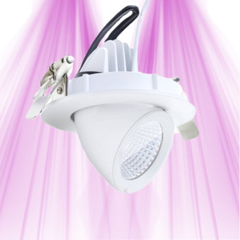 LED Spotlight for green walls and vegetal design - 12W 360 ° - CREE LED GreenVisuaLED - 1