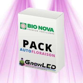 Pack engrais AUTO FLORAISON - BIONOVA - Utilisé par l'équipe GrowLED Bionova - 1