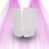 Pot en plastique transparent pour orchidées 17cm de diamètre