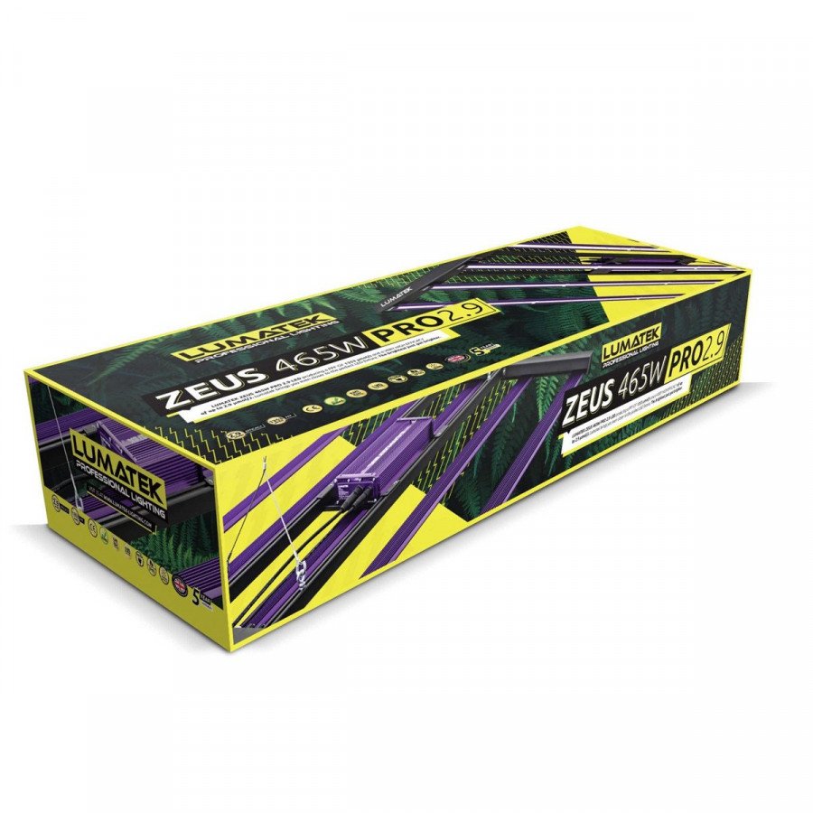 Zeus 465 PRO 2.9 - Système Multi-Barres LED Horticole - Lumatek Lumatek - 8