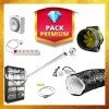 Pack premium pour cultiver des plantes sur étages - 450 Watts - 5 étagès croissance/floraison - Toopet