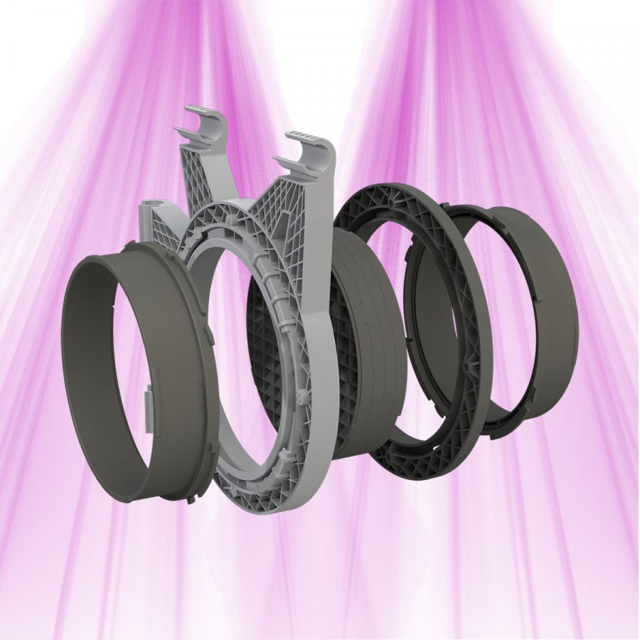 Support Ducting Flange pour tubes Ø16mm - Ø19mm Secret Jardin - 2