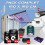 Pack complet 150x150cm – Zeus 1000W PRO 2.9 et console - Box AQ 150+ - Kit ventilation sans filtre à charbon - Pots et terreaux