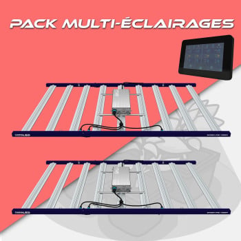 pack spider PRO 1050 x2-console