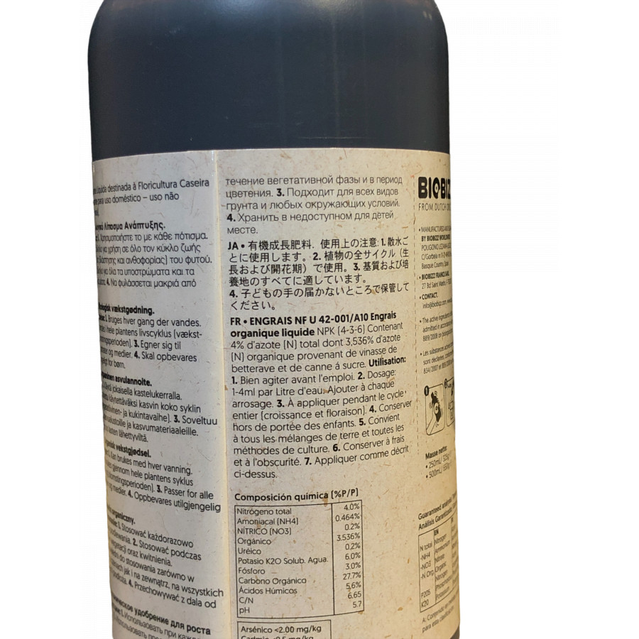 Biobizz - Bio-Grow - Stimulateur de croissance 100% organique Biobizz - 1
