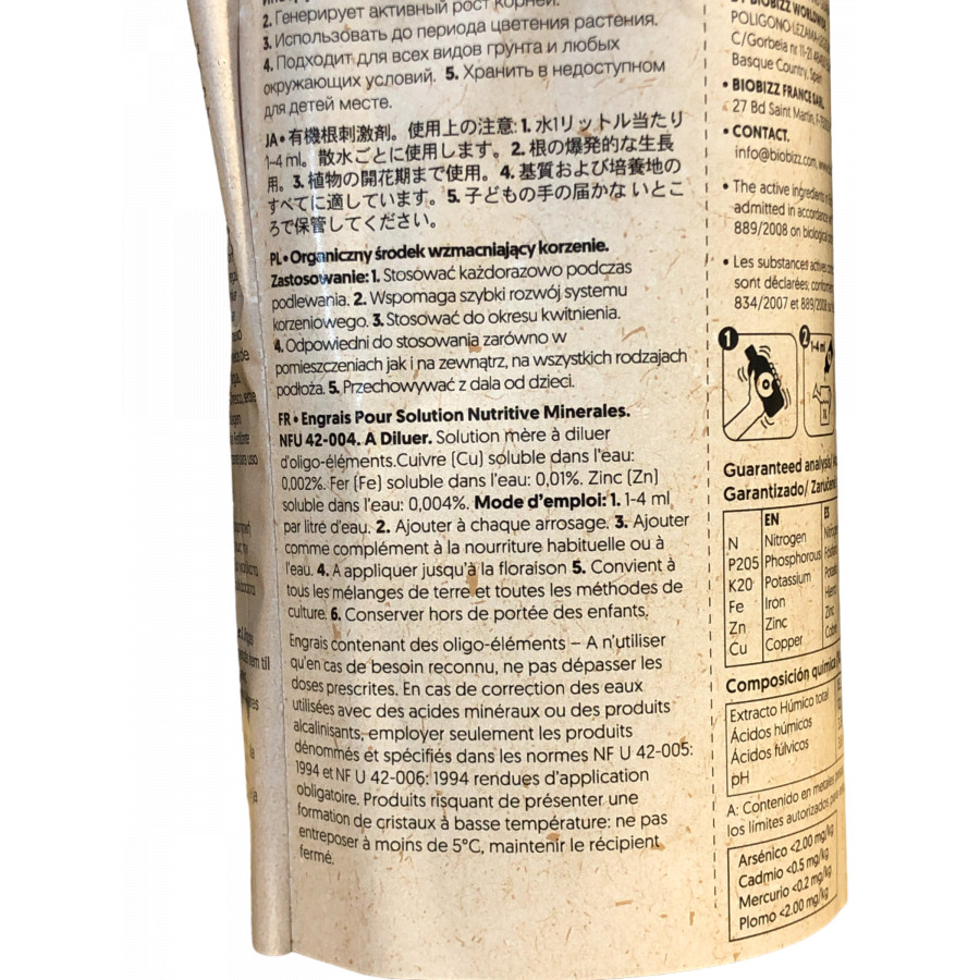 BioBizz - Root Juice - Stimulateur racinaire organique Biobizz - 1