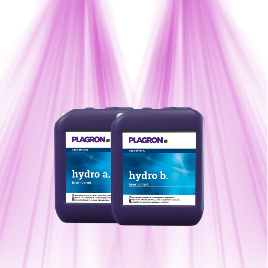 Plagron Hydro A & B : Engrais de Nutrition Précise pour des Cultures Florissantes