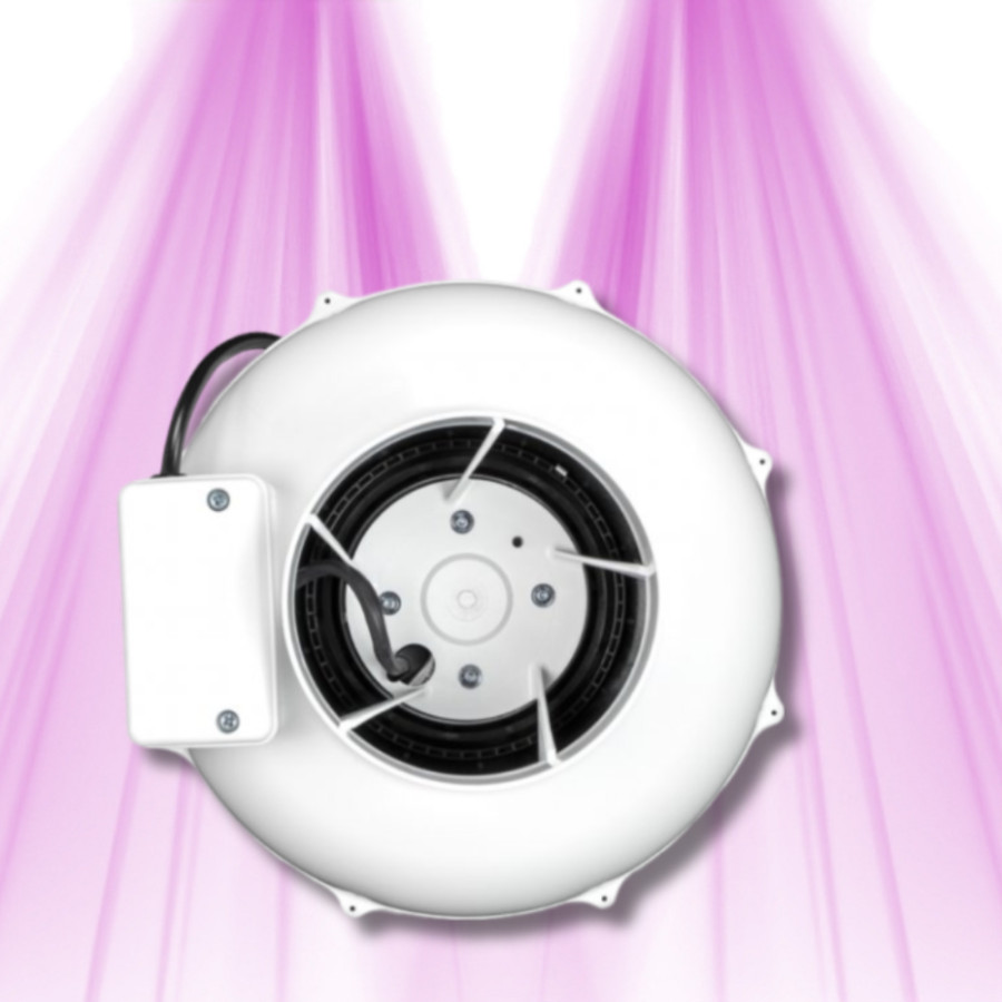 Extracteur D'air Prima Klima 2 Vitesses - 220/400 M³/h - Sortie 125mm - Parfait Pour Serre Et Bureau