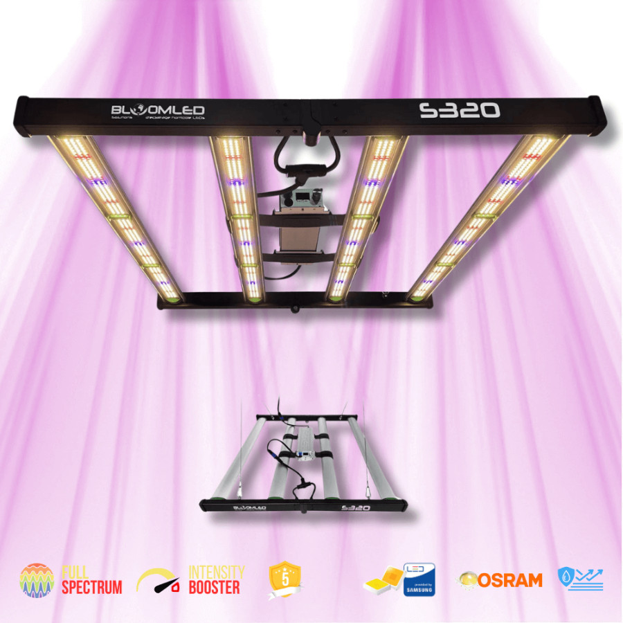 SpectraWILD S320 - Barres horticoles LEDs compatible domotique - LEDs Samsung - 320W