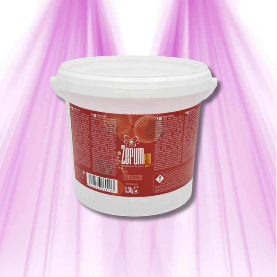ZERUM GEL Fraise SAUVAGE - Destructeur d'odeurs