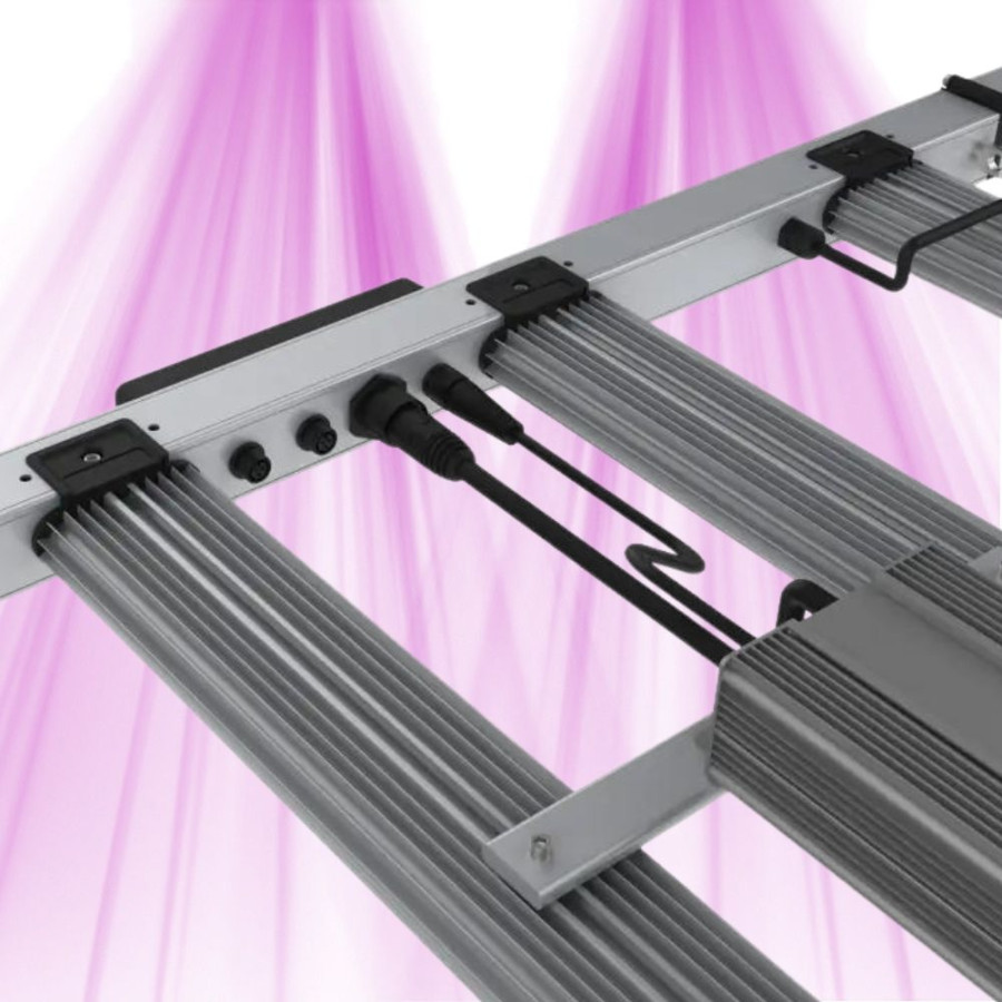 Pure Led MAX 1000W - 2.76 umol/J - Système muti-barres pour la culture intensive