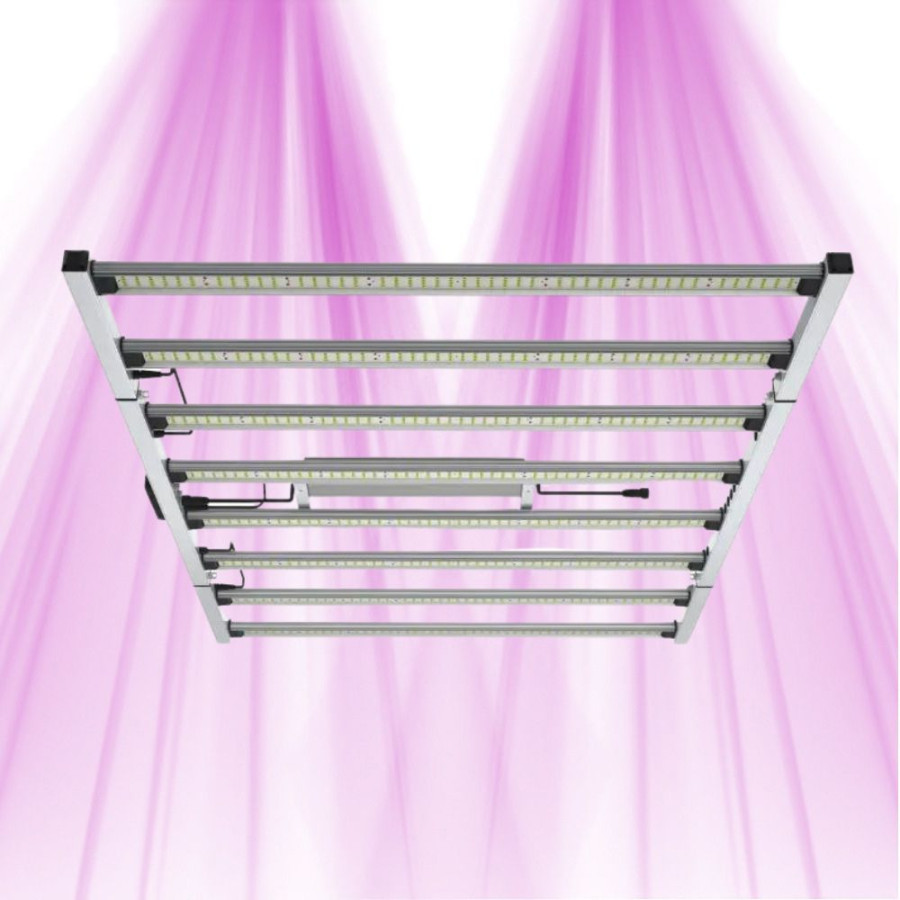 Pure Led MAX 1000W - 2.76 umol/J - Système muti-barres pour la culture intensive