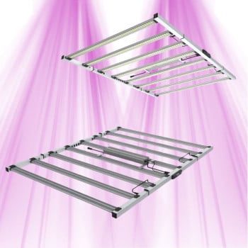 Pure Led MAX 1000W - 2.76 umol/J - Système muti-barres pour la culture intensive