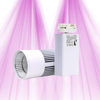 GVL - SPOT 45 - LED horticultural lighting for plants on RAIL 360 ° - 1