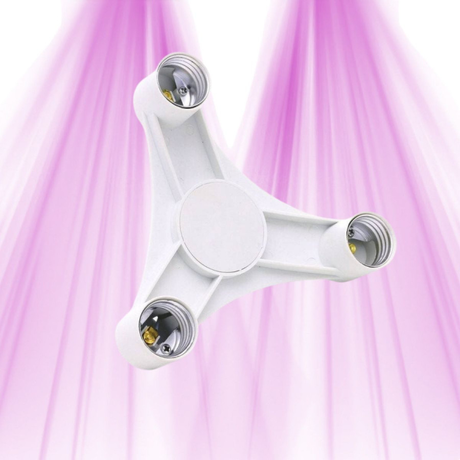 Support pour trois ou six ampoules horticoles LED SpectraBULB - E27 - 1