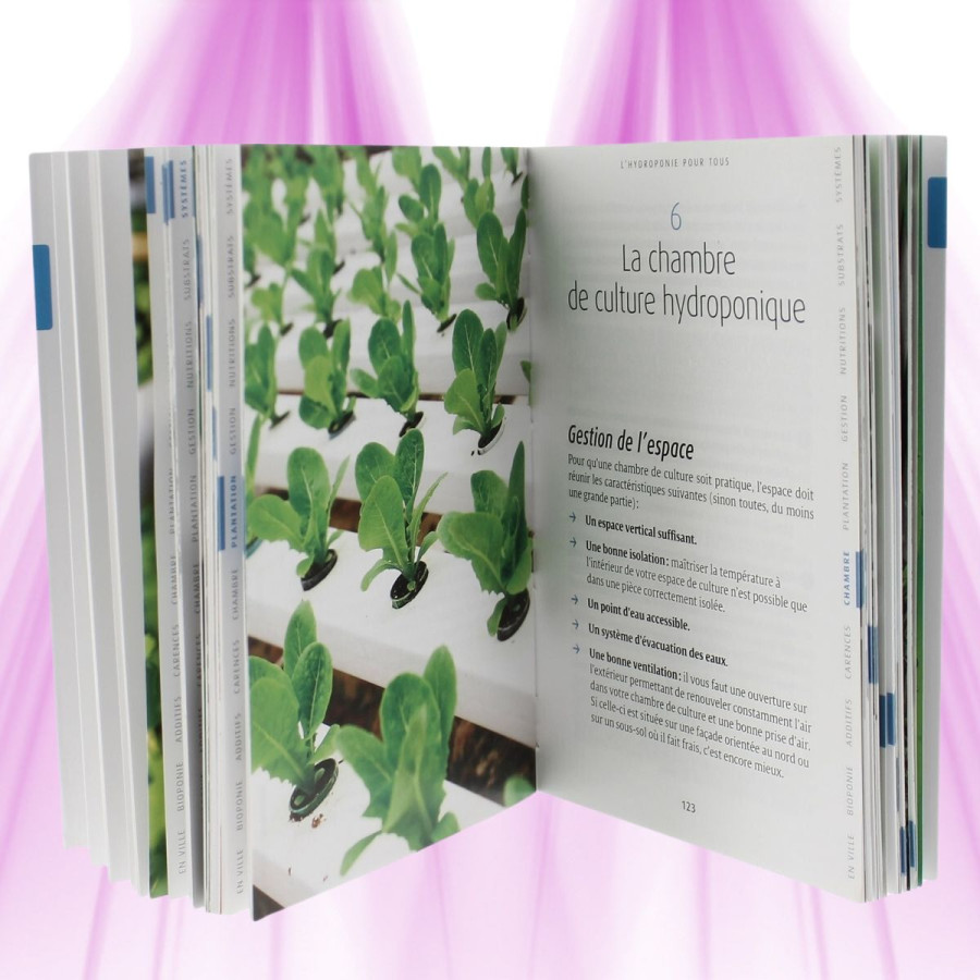 Livre "L'hydroponie pour tous" de William Texier - Mini Edition
