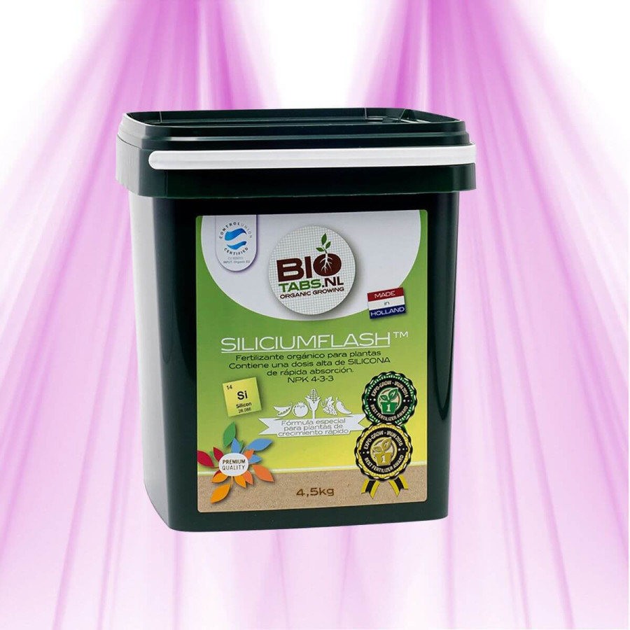 BioTabs Silicium Flash - Fertilisant Naturel à Absorption Rapide pour Croissance et Floraison Optimales