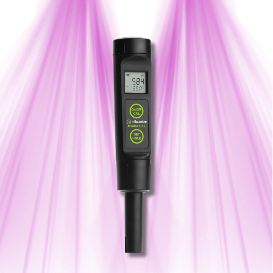 Testeur pH, Températur et Conductivité EC / TDS - Milwaukee MW804