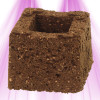 Eazy Plug - Block Cube de Coco - Idéal pour Germination et Semis - 7.5x7.5x6cm