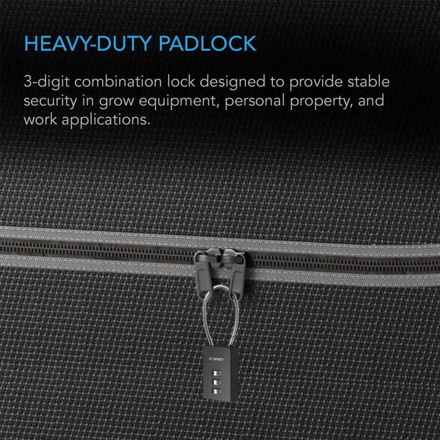 Cadenas à combinaison en acier flexible - Lot de 2