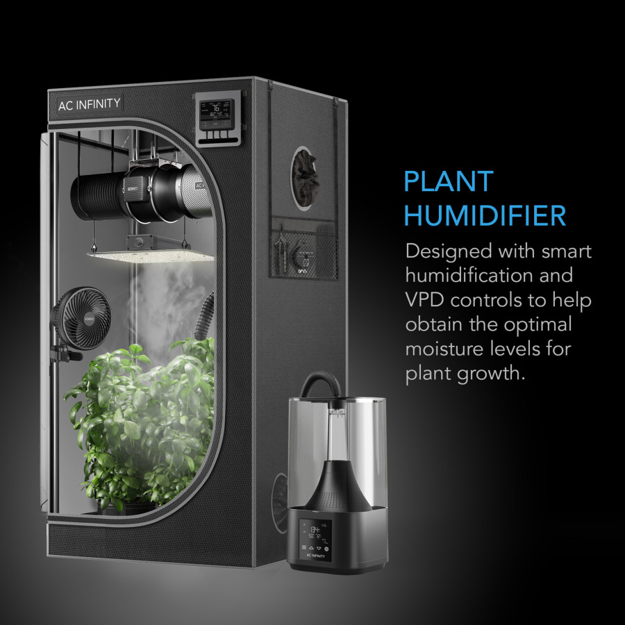 AC Infinity Cloudforge T3 - AC-CFT3 - Humidificateur Intelligent 4.5L avec Sonde