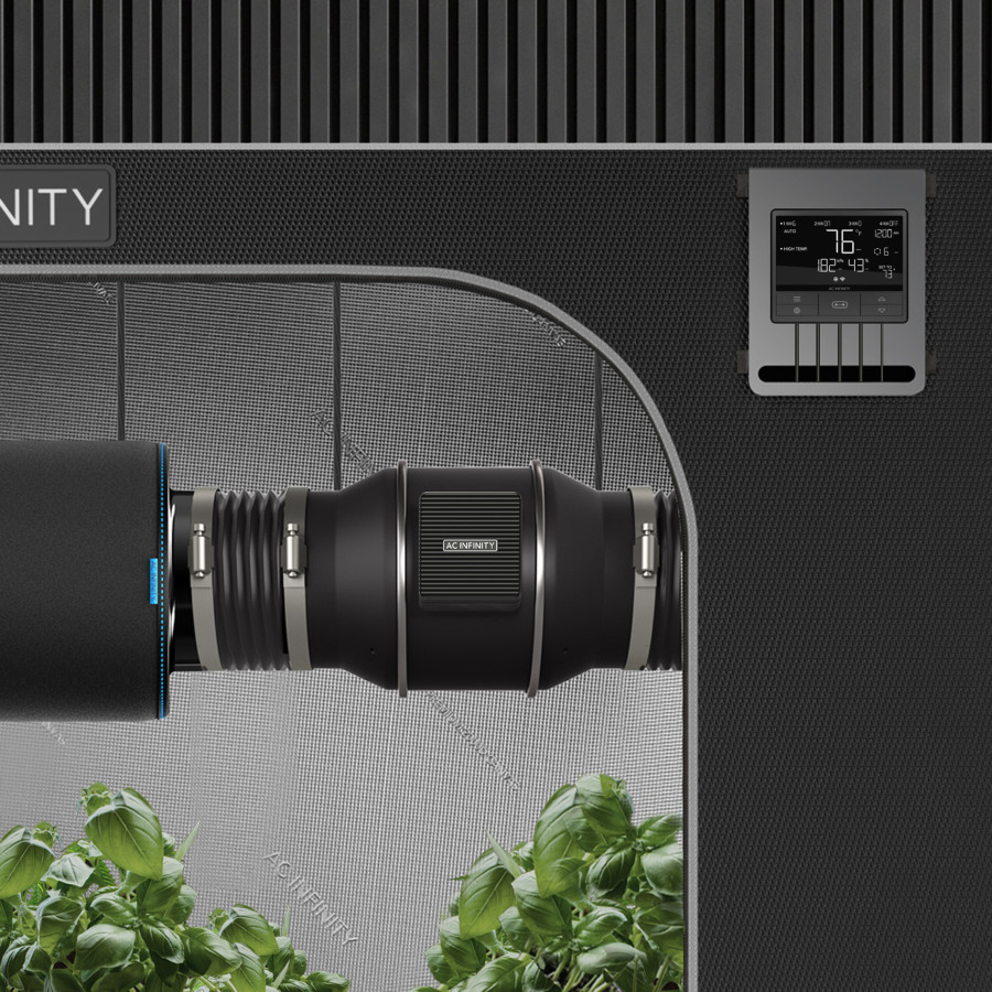 Kit de filtration PRO 150 mm - Extracteur d'air avec Controleur Intelligent & Filtre à Charbon - AC-FKT6 - AC Infinity