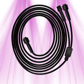 ThinkGrow - Câble Daisy Chain 360 cm - Interconnexion LED pour Gestion Centrale