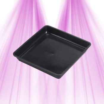 Plateau de culture carré en plastique