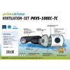 Prima Klima Pack Extracteur Ø100mm – 580m³/h + Contrôleur de Température (Réf. PKVS-100-ECTC)