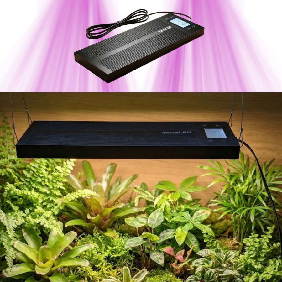 Rampe LED TM PRO 30,60,90 et 120cm – Éclairage LED Horticole pour Terrariums & Plantes Vertes
