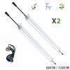 Tubes LEDs 60cm / 120cm pour semis, boutures et jeunes plantes - V2 - Couverture parfaite - Plug & Play