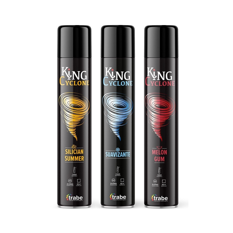 Désodorisant King Cyclone Trabe 750 ml - Silician Summer