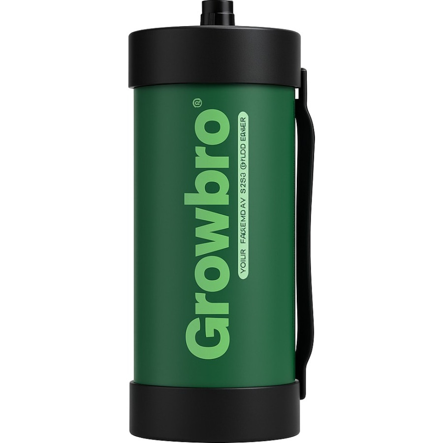 Bouteille CO2 Growbro 1,8 kg — Enrichissement CO2 pour culture indoor