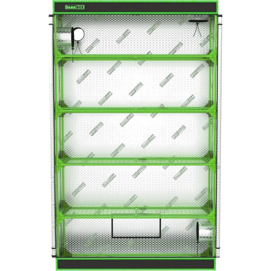 Dark Box Invernadero Propagator – Tente étagère Culture Indoor Haute Isolation