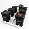 Système Hydroponique RDWC 6 Pots 27L – Recirculation & Oxygénation Racinaire