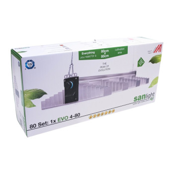 SANlight EVO Set 80x80 1.5 - Kit LED horticole 265W