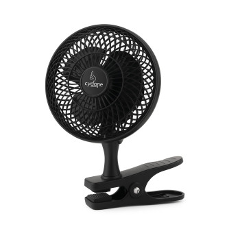 Ventilateur Clip 15 cm Cyclone &mdash; 15 W, 2 Vitesses, Brassage d'Air Indoor