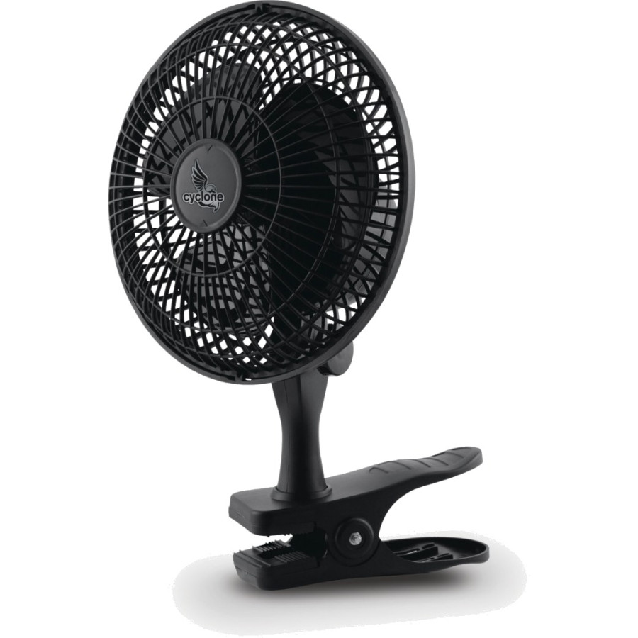 Ventilateur Clip 15 cm Cyclone — 15 W, 2 Vitesses, Brassage d'Air Indoor