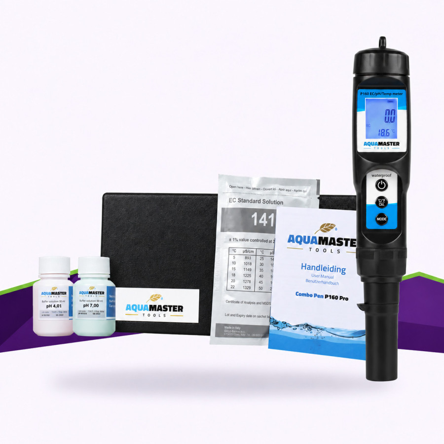 Combo Pen P160 Pro Aqua Master Tools — testeur pH, EC, TDS, PPM et température — vue principale