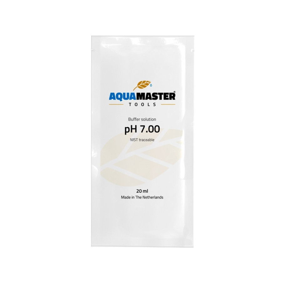 Solution d’étalonnage pH 7,00 Aqua Master Tools — 25 sachets de 20 ml — détail
