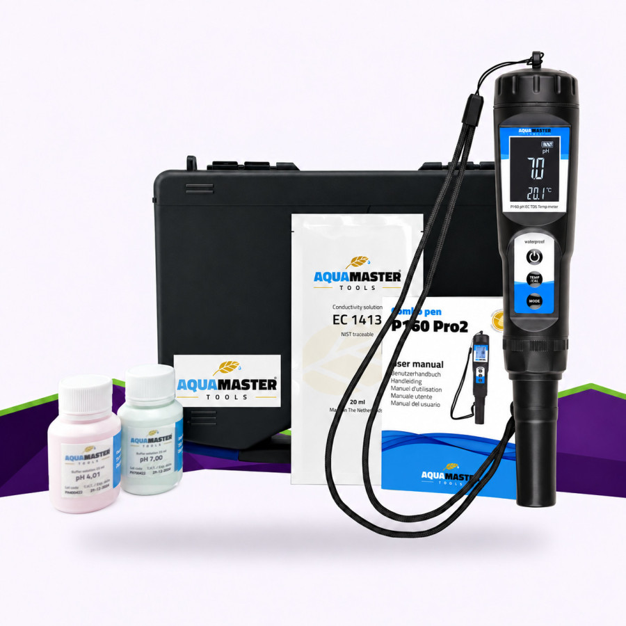 Combo Pen P160 Pro2 Aqua Master Tools — testeur pH, EC, TDS, PPM et température — vue principale