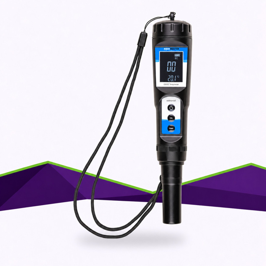 E50 Pro2 Aqua Master Tools — testeur EC et température — vue principale