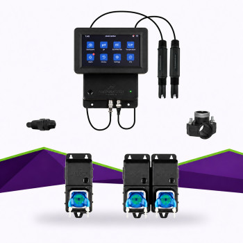 Kit C800 Pro Inline Aqua Master Tools — pH + 2 nutriments — vue principale