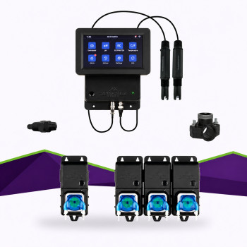 Kit C800 Pro Inline Aqua Master Tools — pH + 3 nutriments — vue principale