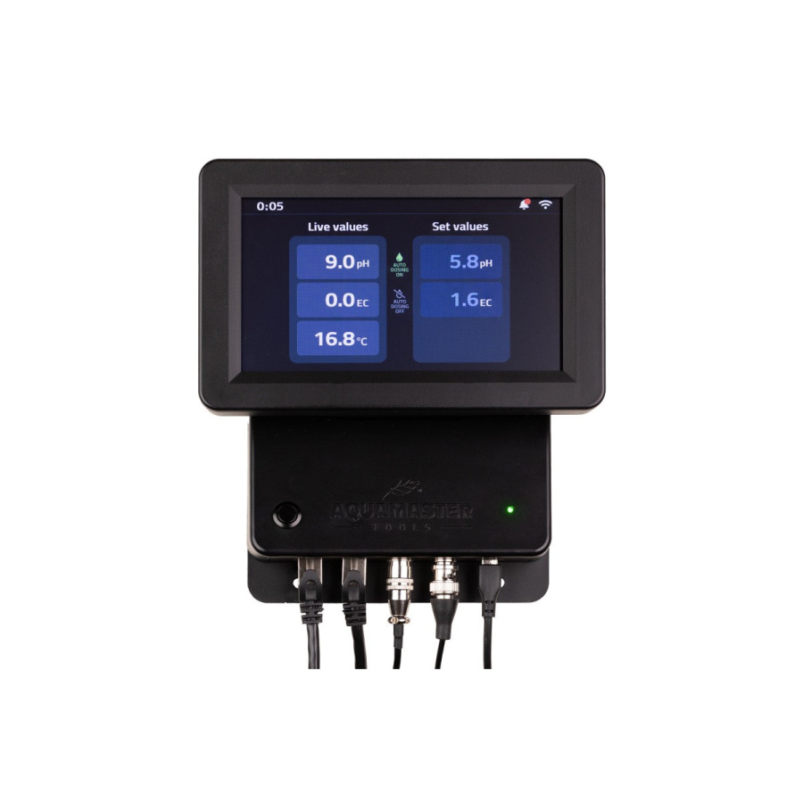 C800 Pro Inline Aqua Master Tools — contrôleur pH/EC sans pompe — détail