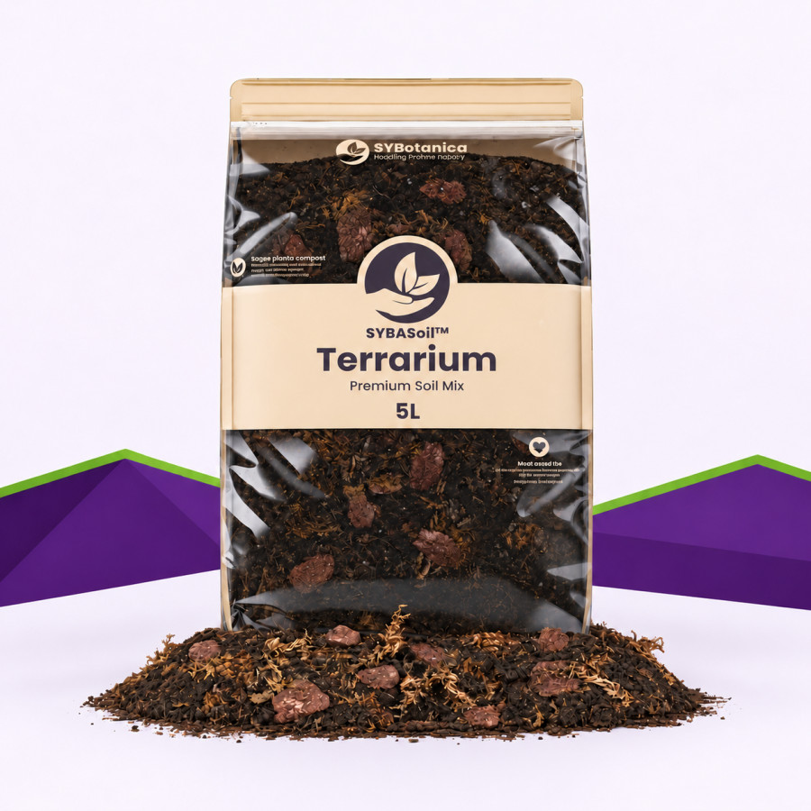 Terrarium Mix SybaSoil — substrat pour terrariums tropicaux, 5 L