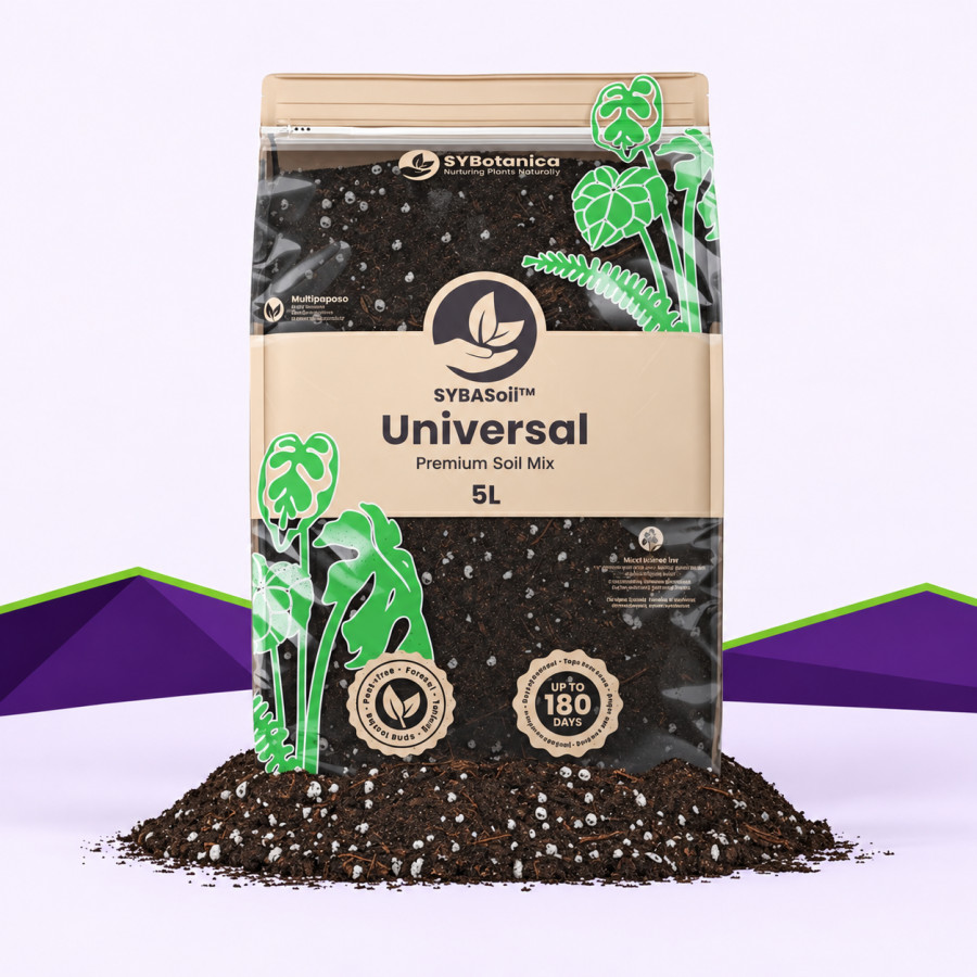 Universal Mix SybaSoil — terreau pour plantes d’intérieur, 5 L