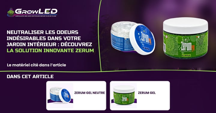 Neutraliser les Odeurs Indésirables dans Votre Jardin Intérieur : Découvrez la Solution Innovante ZERUM