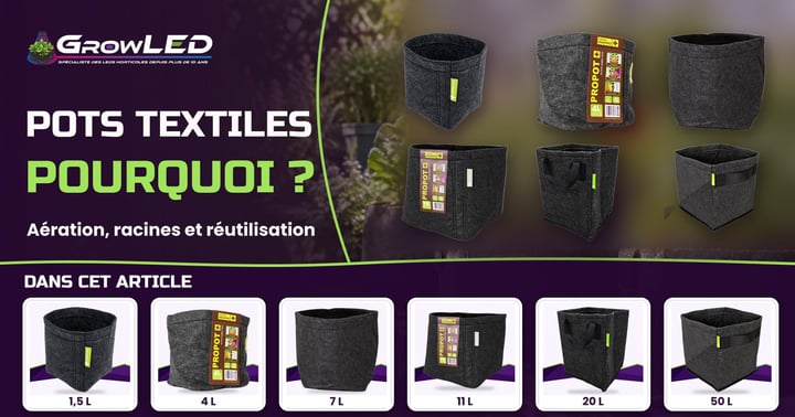 Pourquoi Choisir les Pots Textiles pour Vos Plantes ?