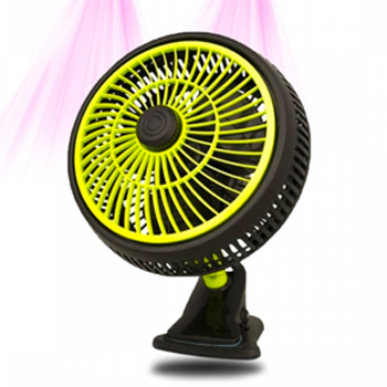 Ventilateur Oscillant à pince - 20W - 25cm -Garden HighPro